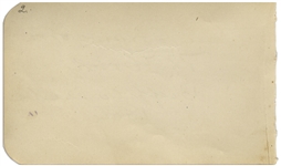 Buffalo Bill Cody Signature, ''True to friend & foe''